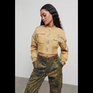 Urban Outfitters Tara Utility Bomber Jacket Size XXXL